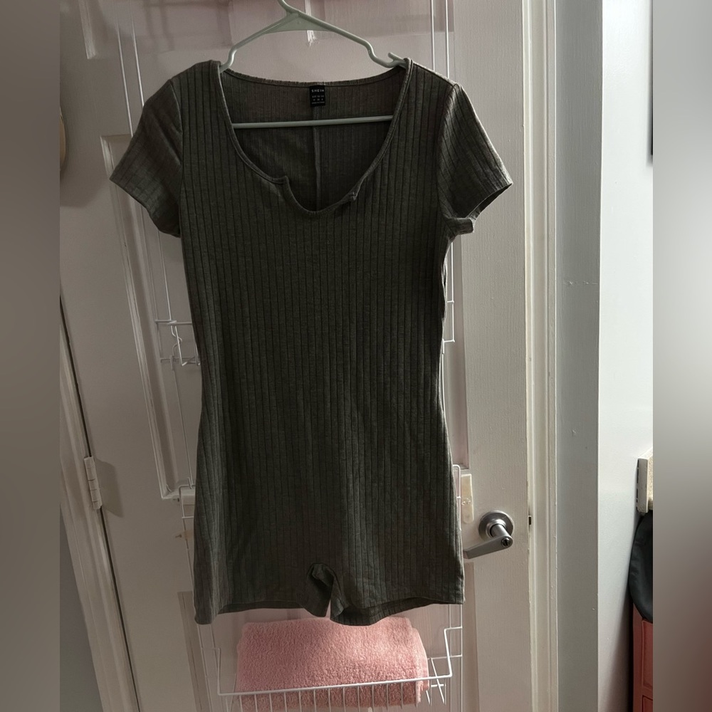 Gray Romper
